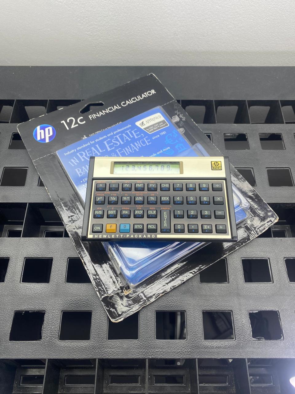 Calculadora Financiera HP Hewlett Packard 12C con empaque