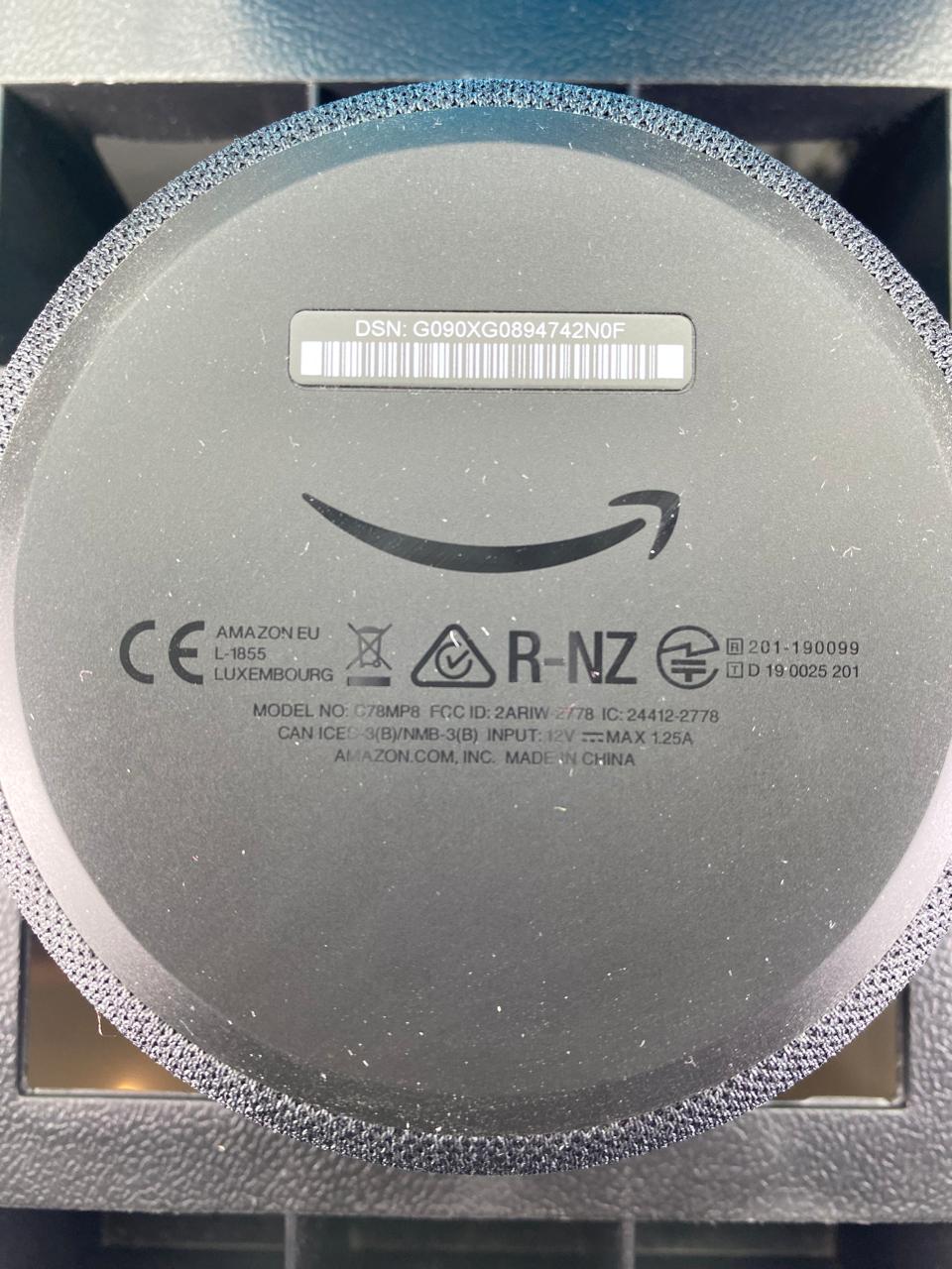 Amazon Alexa Echo Dot 3ra Generación con Caja y Manual