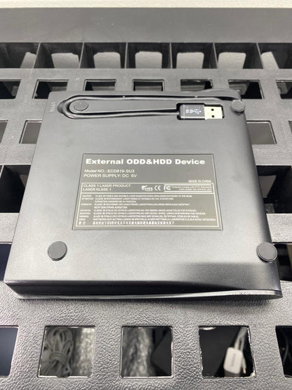 Unidad Externa CD/DVD ROOFULL ECD819-SU3 USB 3.0